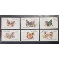 Филиппины. 1984 год. Фауна. Бабочки (1373)