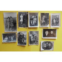 Фото "Этнография", Поставщина, 1950-е гг., 10 шт., 8*6 см.