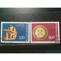 Югославия, 1976. Европа. Ремесла, полная серия