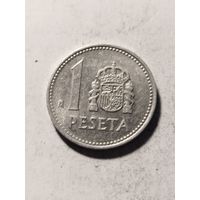 Испания 1 песета 1985