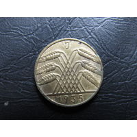 Германия. 10 пфеннигов. 1935J. С 20 копеек. Распродажа коллекции. Смотрите другие лоты.