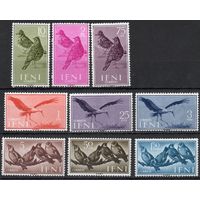 Испанская Ифни 1960. Фауна. Птицы. 9 марок 192-200