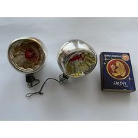 Лот елочных игрушек.