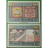 Германия (Веймарская Республика) ( Ганновер Хорнебург) 75 пфеннигов 1921 год