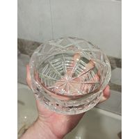 Конфетница или салатница хрустальная СССР