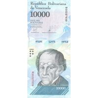 Венесуэла 10000 боливаров образца 2017 года UNC p98b