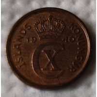 Исландия 1 эйре, 1940 (14-11-4)