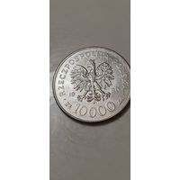 Польша 10.000 злотых 1990