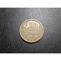 Франция 10 франков 1952 "B" - Бомон-ле-Роже