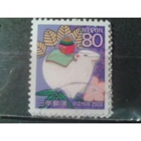 Япония, 2002. Год Овцы. Mi-1,5 евро гаш.