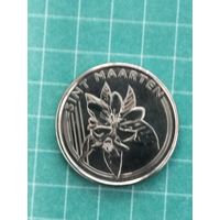 Синт - Мартен 10 центов 2025 г.