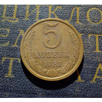 5 копеек 1981 СССР #20