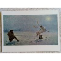 Цигаль. Лунная ночь в тундре