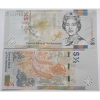 Багамские острова 1/2 доллара 2019 UNC