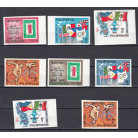 Спорт. Олимпийские игры. Филиппины. 1968. 8 марок б/з. Michel NVI-XXIII (30,0 е)