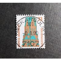 Марка Германия 1989 год Достопримечательности