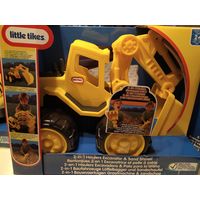 Машинки игрушечные Погрузчик+машинка от  Литл Тайкс,для детей +1-2 (одним лотом 2 шт.)