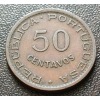 Ангола 50 сентаво, 1958    ( 1-7-1 )