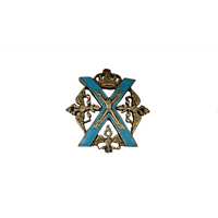 Царский полковой знак Преображенского лейб-гвардии полка т/м х/э реплика
