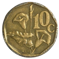 ЮАР 10 центов, 1992