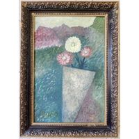 Акулов В. "Утро нового дня", 2008г. Холст на картоне, масло.Размер 50,5х70,5 см.