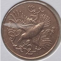 Остров Мэн 2 пенса 1980 г. В холдере