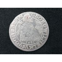 Орт 1621 г. Вильгельм без короны. Дата под портретом.