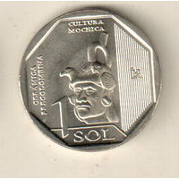 Перу 1 соль 2024 Керамика доколумбового периода - Культура Моче