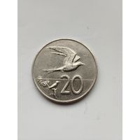 20 центов острова кука. Большая.
