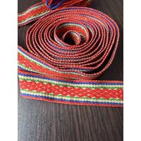 Старинный тканый пояс 252 см