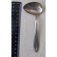 Все лоты с рубля.Ложка,половник для соуса,Sola,серебрение,Нидерланды,20-30-е г.г.