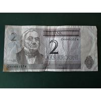 2 кроны Эстония.