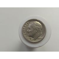 1 дайм 10 центов США 1984 года буква P лот 44