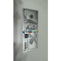 Серебряная Банкнота 100 долларов США, 5 грамм чистого серебра 999.9