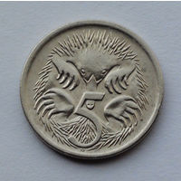 Австралия 5 центов. 1987 г.