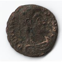 Римская Империя Юлиан II 361-363 г. Н.Э. Br. ЛС - Бюст императора вправо. ОС - Легионер поражает копьем врага. R