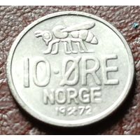 Норвегия 10 эре, 1972    ( 1-3-4 )