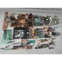 Платы с радиодеталями