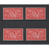 Британия 1953** Коронация королевы Елизаветы II, цена за 1 марку