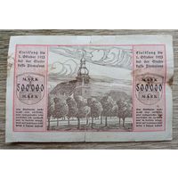 Werty71 Германия 500000 марок 1923 банкнота Гроссгельд городская община г Пирмарзенс редкая