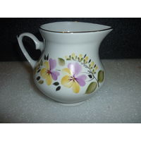 Сливочник. МФЗ. СССР. Ручная Роспись