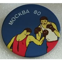 Значок. Олимпиада-80. Бокс.