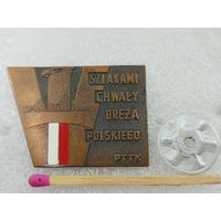 Знак ПНР. На пути Славы Польского оружия. тяжёлый, винт