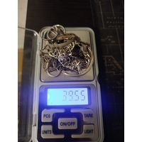 Лот серебра 39.5 грамм!