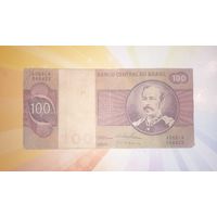 Бразилия 100 крузейро 1970г