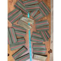 14 пар оригинальных-все на штампах, кительно-шинельных погон советских младших офицеров-цена за 1 пару. 16 см и 17 см.