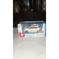 Модель Abarth 500 burago 1/43