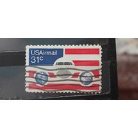 РАСПРОДАЖА. США. Авиапочта. Гаш.