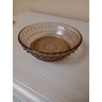 Тарелка ссср,  цветное стекло