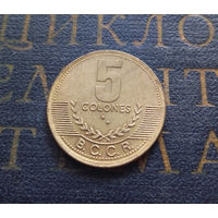 5 колонов 1997 Коста-Рика #01